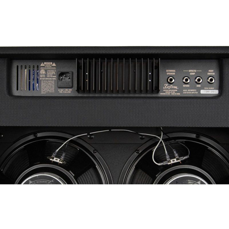 Kustom KG Series Guitar Amp 2 x 12" with Digital Effects ~ 100W - Image 5