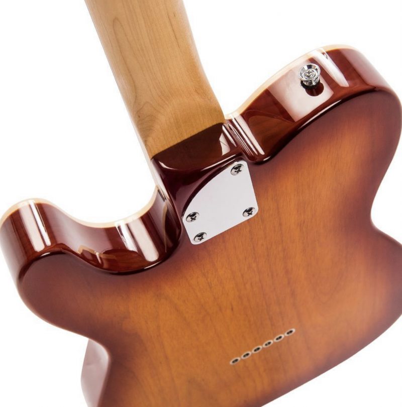 Vintage V72 ReIssued Custom Spec TL Electric Guitar ~ Flame Top! - Image 5