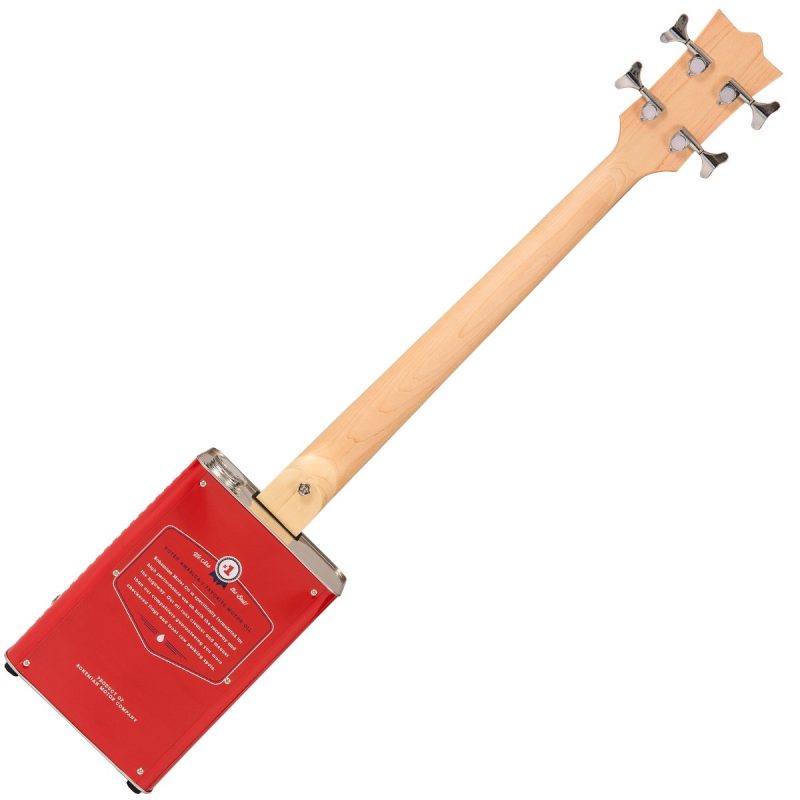 Bohemian Oil Can Bass Guitar ~ Motor Oil - Image 2