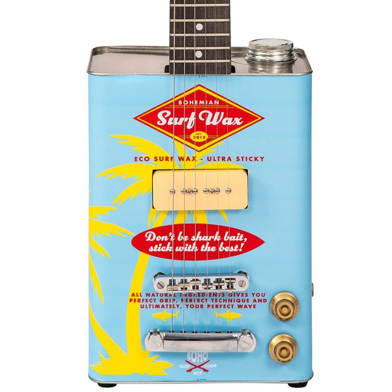 Bohemian Oil Can Guitar ~ P90 ~ Surf Wax Limited Edition - Image 3