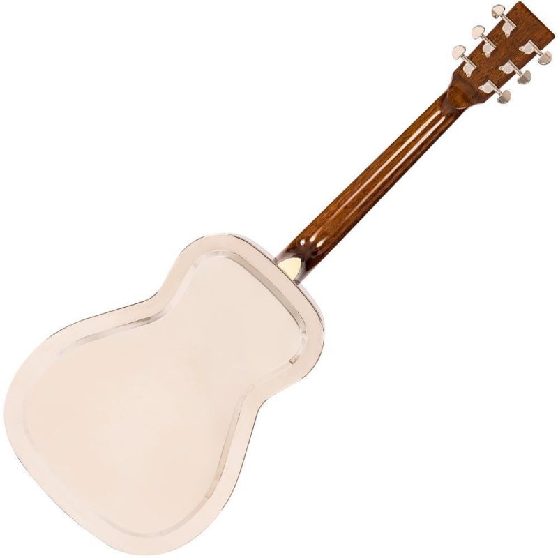 Vintage AMG Resonator Guitar ~ Chrome - Image 4