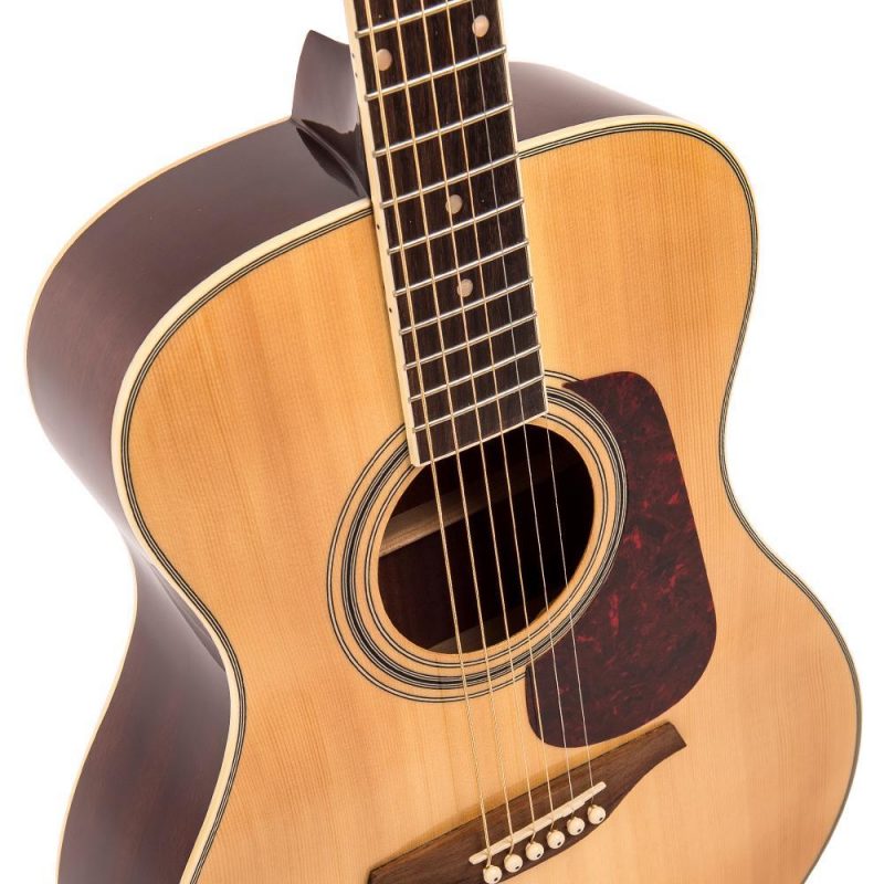 Vintage V300 Acoustic Folk Guitar Outfit ~ Natural - Image 2