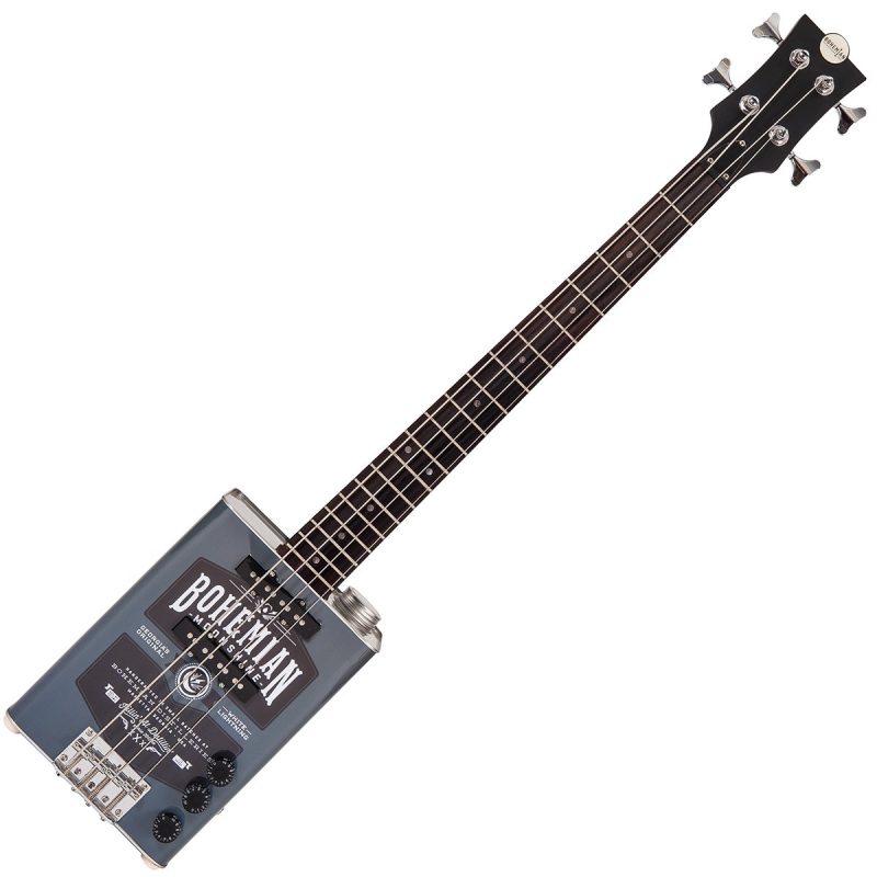 Bohemian Oil Can Bass Guitar ~ Moonshine - Image 3
