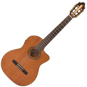 Santos Martinez Allegro Cutaway Electro-Classic Guitar