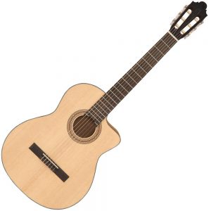 Santos Martinez Estudio Cutaway Electro-Classic Guitar - Natural Satin