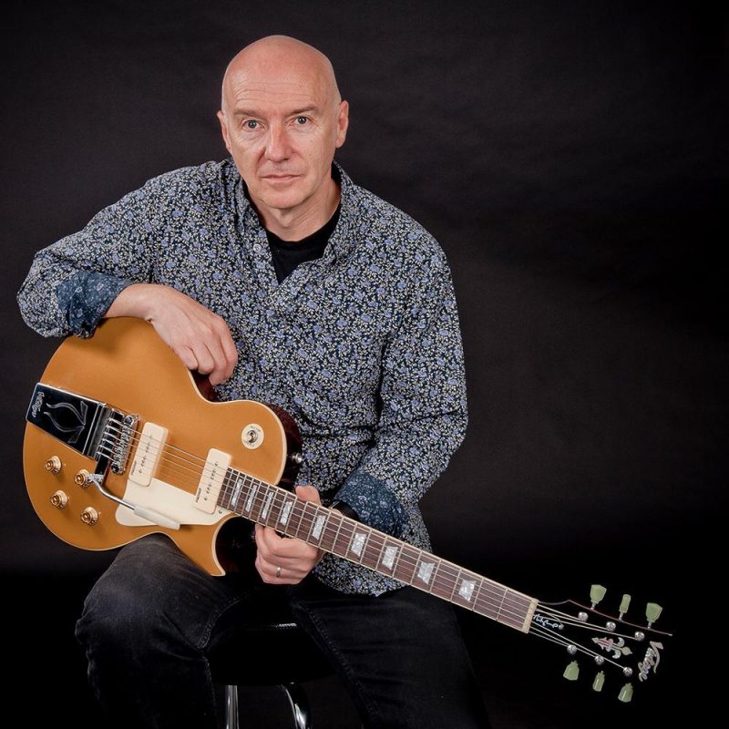Vintage V100 Midge Ure Signature ~ Gold Top Electric Guitar - Image 2
