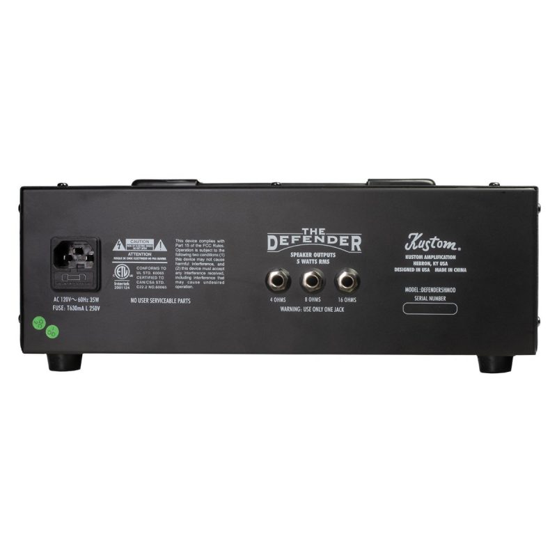 Kustom Defender 5H MOD Guitar Head ~ 5W - Image 2
