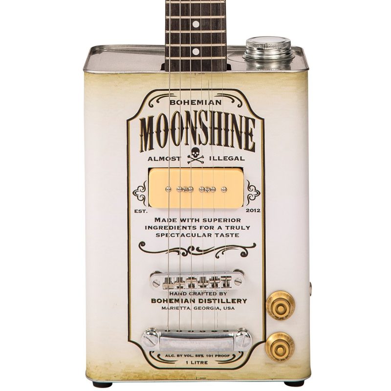 Bohemian Oil Can Guitar ~ P90 ~ Moonshine Limited Edition - Image 3
